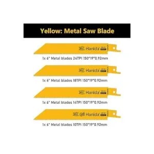 Hanida 12 hojas de sierra recíproca juego de corte de_4