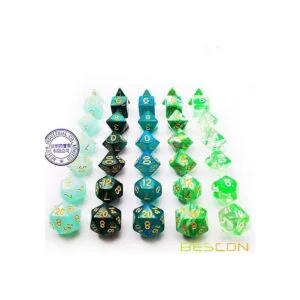 Bescon RPG Juego de dados de 35 piezas DND juego de rol_4