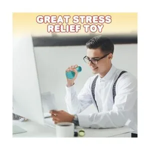 ArtCreativity Juego de 6 bolas adhesivas para el estrés_5