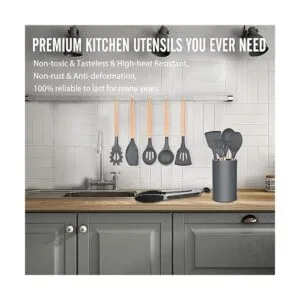 PP CHEF 12 utensilios de cocina para cocina cabezal de_7