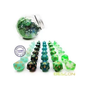 Bescon RPG Juego de dados de 35 piezas DND juego de rol_2