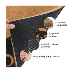 Tapete de bienvenida para interiores y exteriores bonito_3