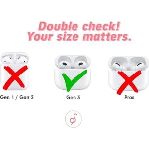 Sonix Funda protectora Hello Kitty para AirPods Gen 3_3