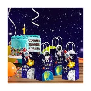 Paquete de 16 bolsas de regalo para fiestas en el espacio_6