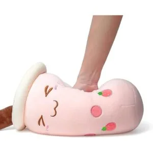 Niuniu Daddy Peluche Boba de peluche Squishy de té de_5