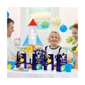 Paquete de 16 bolsas de regalo para fiestas en el espacio_2