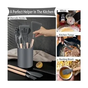 PP CHEF 12 utensilios de cocina para cocina cabezal de_6