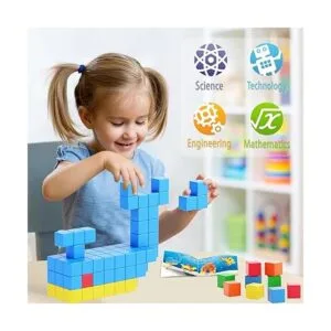 Hiwawind Magnetic Blocks Toddler Toys for 3 4 5 Year Old_4