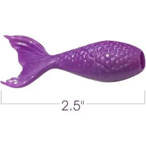 ArtCreativity Juego de 12 adornos de cola de sirena_3