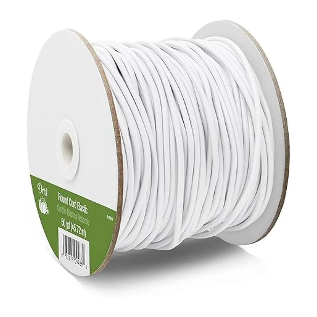 Dritz 9486W Cable redondo elástico color blanco 50 yardas_2