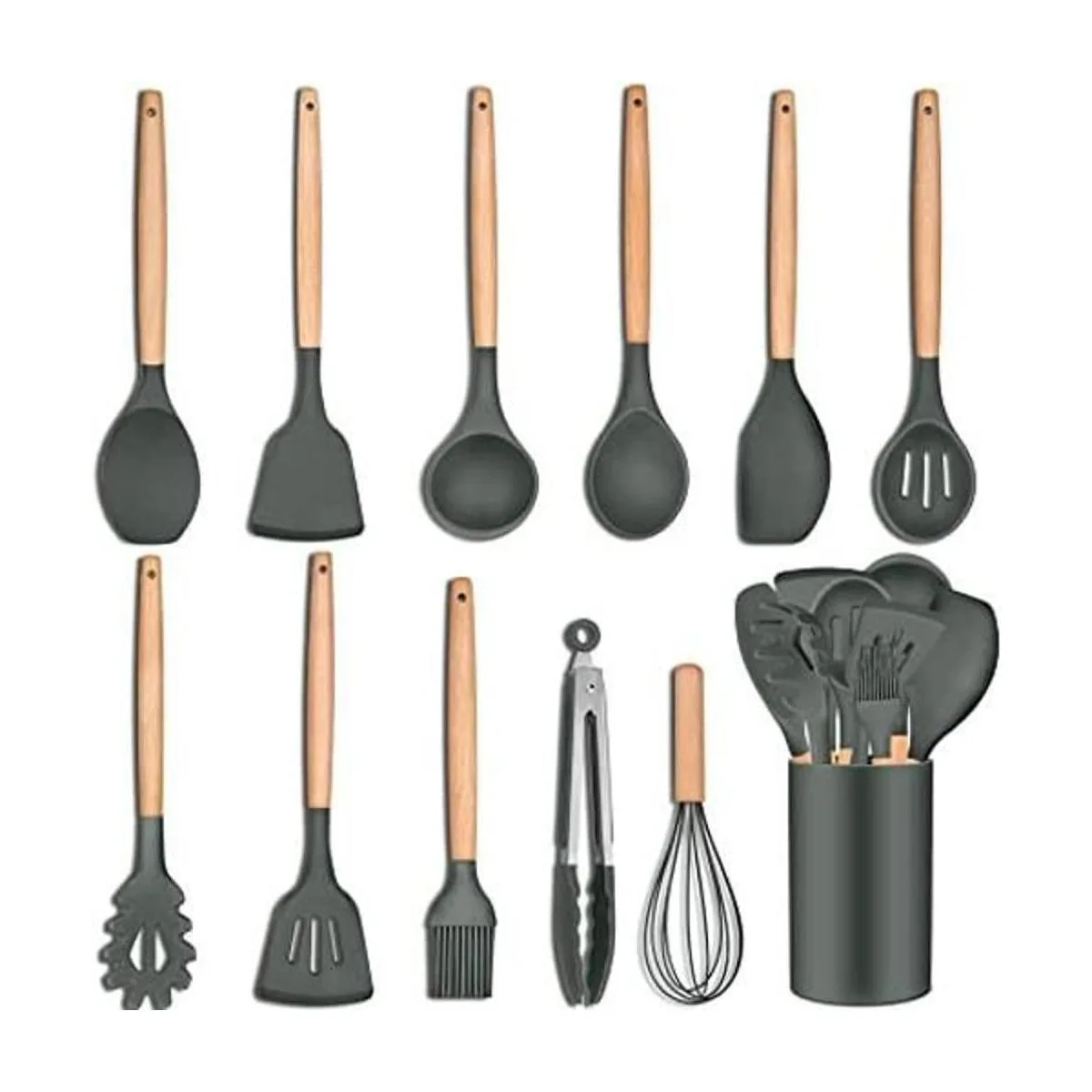 PP CHEF 12 utensilios de cocina para cocina cabezal de_1