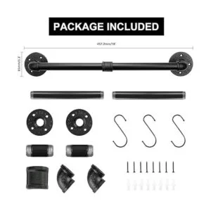 Livabber Soporte de papel de cocina de tubo industrial_2