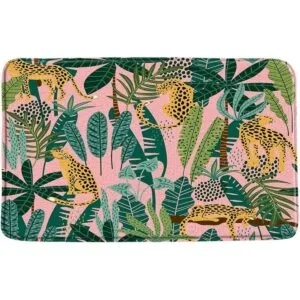 Cortina de ducha de leopardo diseño de leopardo diseño_4