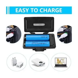 Elmchee 6 LED 8 modos 18650. Linterna frontal para_7