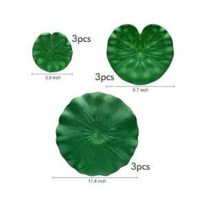 14 almohadillas de lirio de 11 y 6 pulgadas para_6