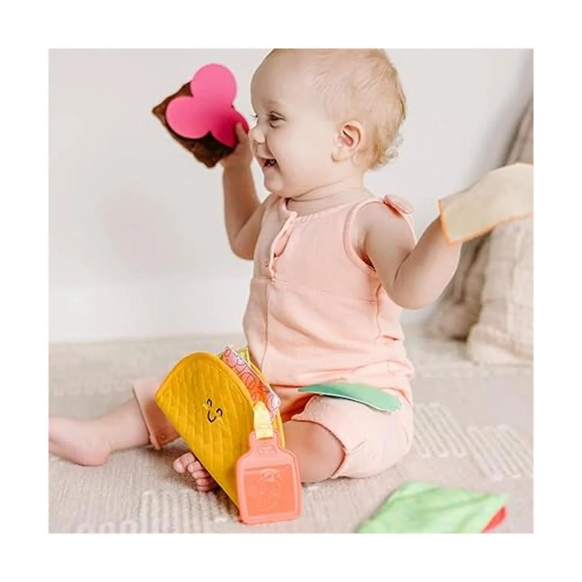 Melissa Doug Juguete infantil multisensorial suave para_2