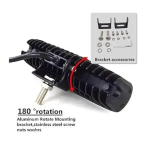 SKYWORLD 2 piezas de 6 pulgadas 18 W Spot LED luces de_6