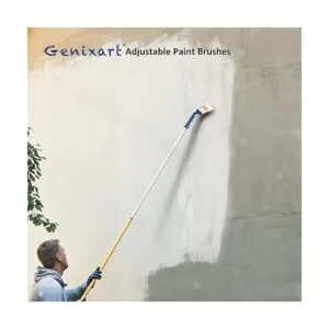 Genixart Brocha de pintura de mampostería ajustable_4