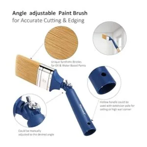 Genixart Brocha de pintura de mampostería ajustable_5