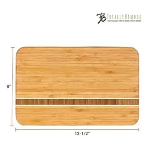 Totally Bamboo Tabla de cortar y servir de bambú de Aruba_4