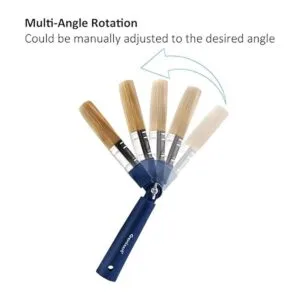 Genixart Brocha de pintura de mampostería ajustable_3