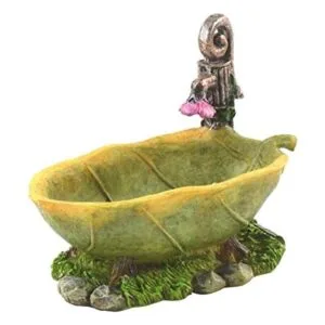TG LLC forma de hoja al aire libre hada jardín bañera_1
