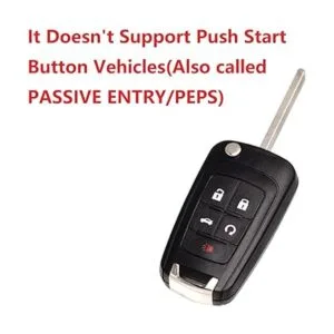 Llave de repuesto para Chevy Cruze Equinox Camaro Malibu_4