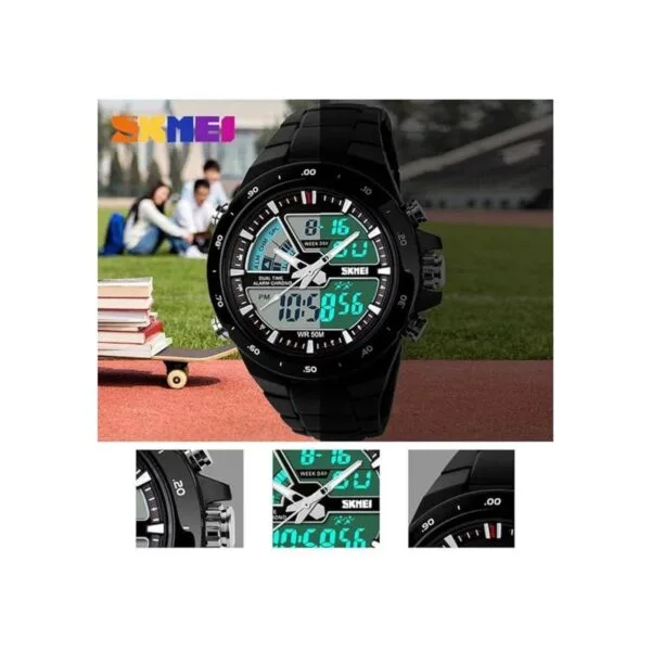 Reloj deportivo analógico digital 50M impermeable para_2