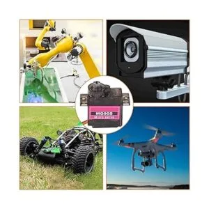 Alinan 8 piezas MG90S Servo Micro 180 9G Servo Motor_6