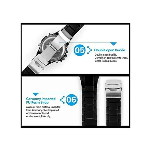 Reloj deportivo analógico digital 50M impermeable para_5