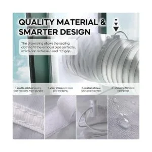 Kit de sellado de ventana de CA portátil kit de sellado_4