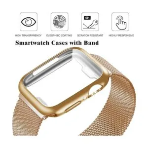 Geoumy Correas magnéticas de metal compatibles con Apple_2