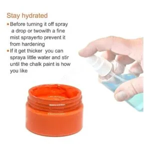 BOOLOOEN Juego de 6 tarros de pasta de tiza tinta de_6