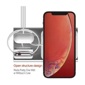 Soporte de carga de aluminio 3 en 1 compatible con Apple_4