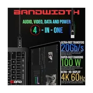 XZOND Cable USB C a USB C 3.2 Gen 2x2 SuperSpeed 20Gbps_2