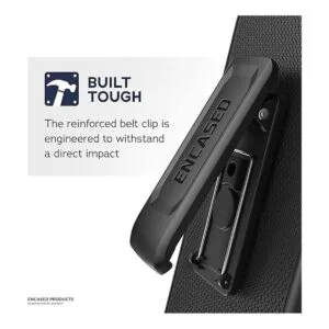 Encased Funda con clip para cinturón para Spigen Rugged_5