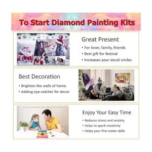 JATOK Kits de pintura de diamantes grandes para adultos_7