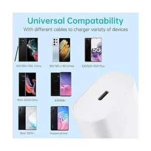 Cargador tipo C cargador de pared USB C de 25 W bloque_4