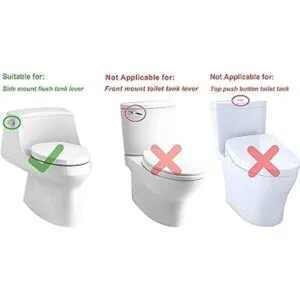 Repuesto de mango empotrado para inodoro palanca de_4