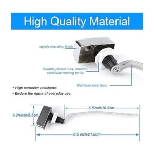 Repuesto de mango empotrado para inodoro palanca de_3