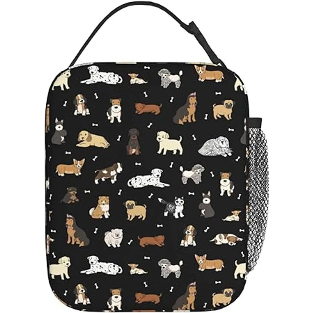 Oplp Linda bolsa de almuerzo para perros cachorros_3