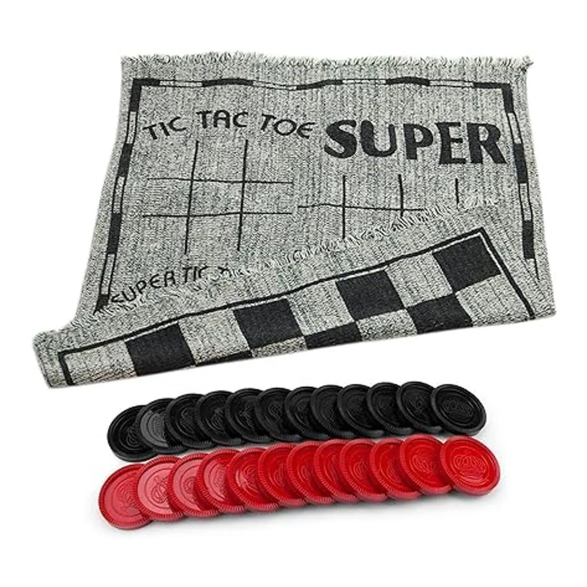 Lulu Home Jumbo Checkers juego de mesa de juego gigante 3_2