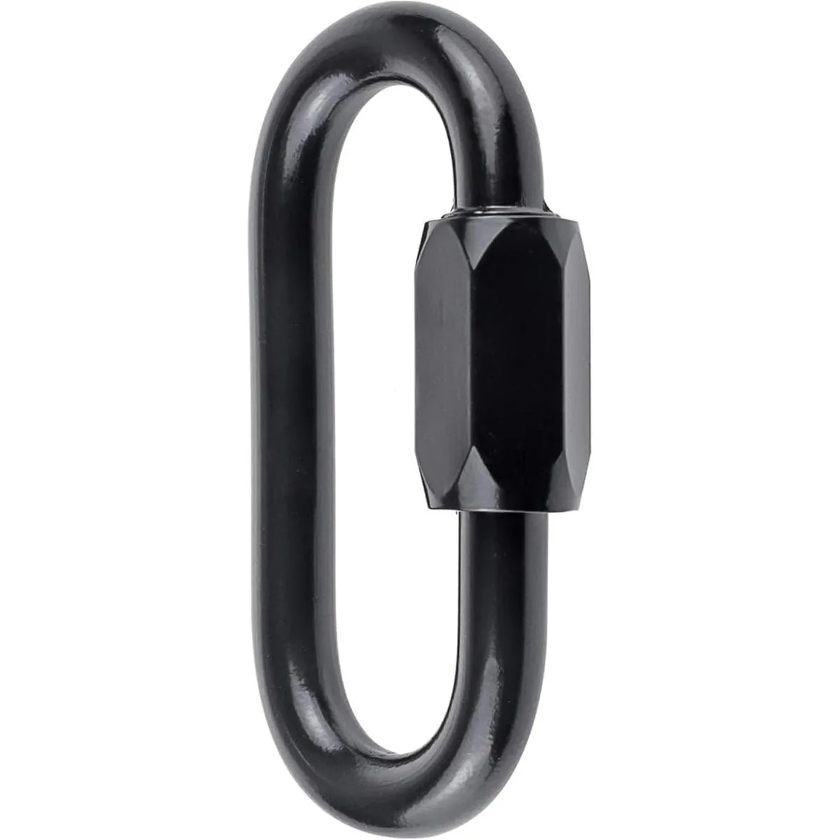 IEBUOBO Mosquetón ovalado de acero inoxidable de 0.2 in_5