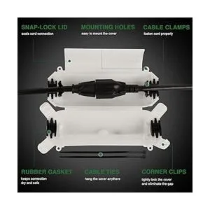 Paquete de 3 fundas de seguridad para cable de extensión_2