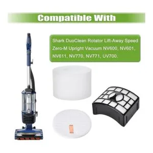 Anicell Reemplazo de filtro UV700 para Shark DuoClean_4