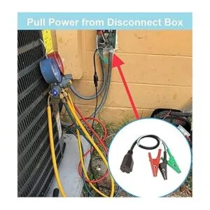 Bytcew Kit de herramientas HVAC para bomba de vacío para_5