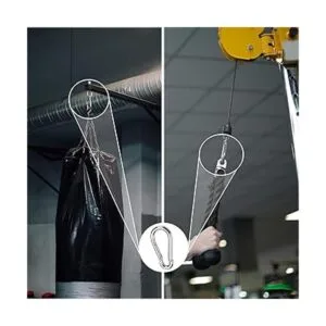 Mosquetón de resorte de 3 pulgadas 16 ganchos M8 de 516_7