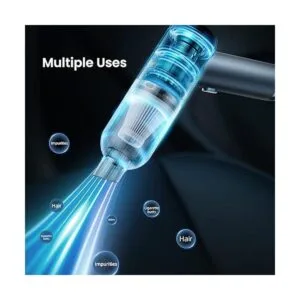 Aspiradora de mano para automóvil con succión de 6000 Pa_3