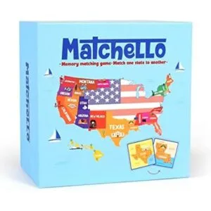 Matchello Juego de memoria a juego Aprende geografía para_1