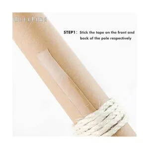 MEEXPAWS Cuerda de sisal resistente natural de repuesto_2